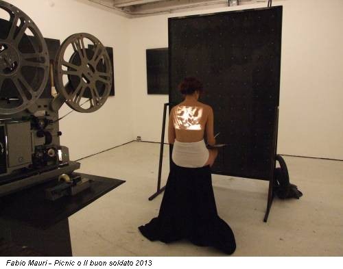 Fabio Mauri - Picnic o Il buon soldato 2013