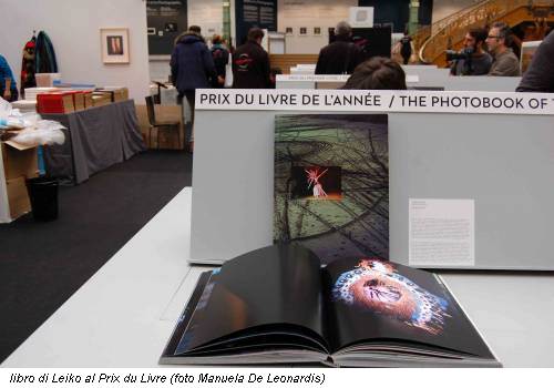libro di Leiko al Prix du Livre (foto Manuela De Leonardis)