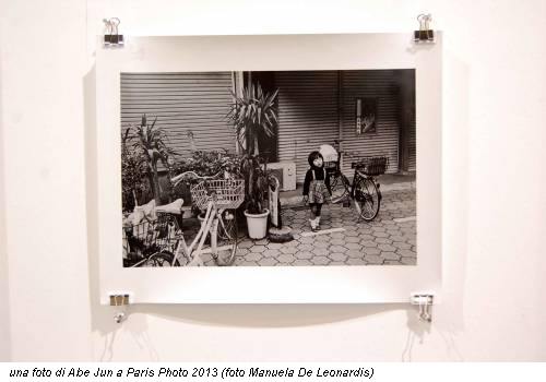 una foto di Abe Jun a Paris Photo 2013 (foto Manuela De Leonardis)