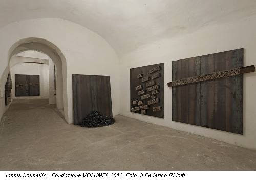 Jannis Kounellis - Fondazione VOLUME!, 2013, Foto di Federico Ridolfi