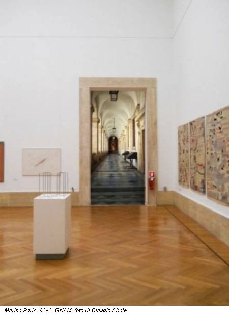 Marina Paris, 62+3, GNAM, foto di Claudio Abate