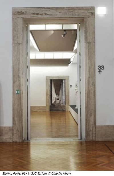 Marina Paris, 62+3, GNAM, foto di Claudio Abate