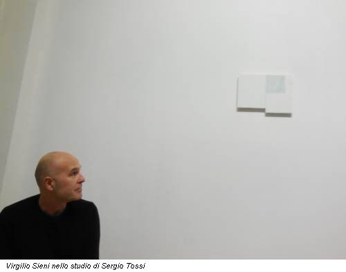 Virgilio Sieni nello studio di Sergio Tossi
