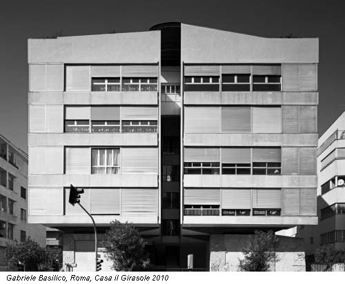 Gabriele Basilico, Roma, Casa il Girasole 2010