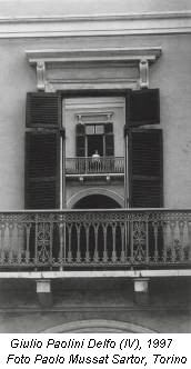 Giulio Paolini Delfo (IV), 1997 Foto Paolo Mussat Sartor, Torino