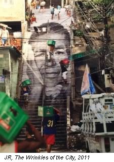 JR, The Wrinkles of the City, 2011