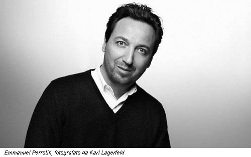 Emmanuel Perrotin, fotografato da Karl Lagerfeld
