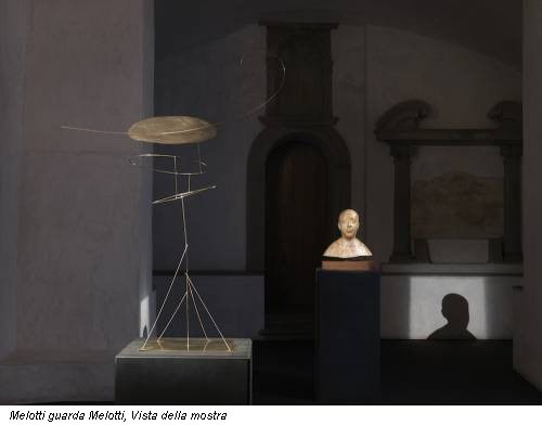 Melotti guarda Melotti, Vista della mostra