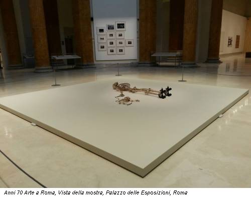 Anni 70 Arte a Roma, Vista della mostra, Palazzo delle Esposizioni, Roma