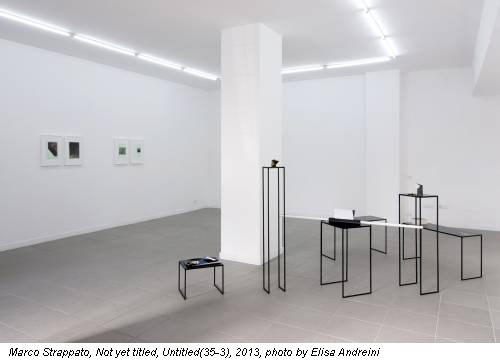 Marco Strappato, Not yet titled, Untitled(35-3), 2013, photo by Elisa Andreini