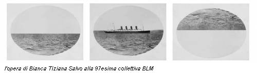 l'opera di Bianca Tiziana Salvo alla 97esima collettiva BLM