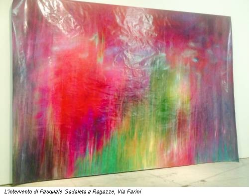 L'intervento di Pasquale Gadaleta a Ragazze, Via Farini