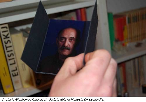 Archivio Gianfranco Chiavacci - Pistoia (foto di Manuela De Leonardis)