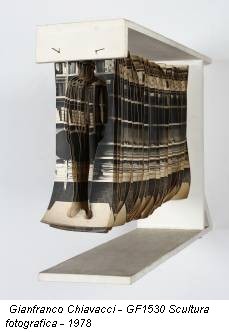 Gianfranco Chiavacci - GF1530 Scultura fotografica - 1978