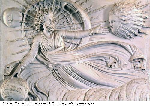 Antonio Canova, La creazione, 1821–22 Gipsoteca, Possagno