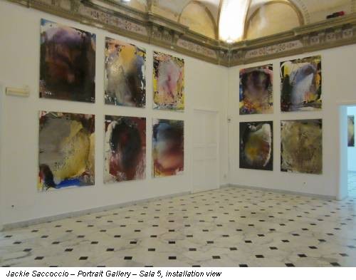 Jackie Saccoccio – Portrait Gallery – Sala 5, installation view