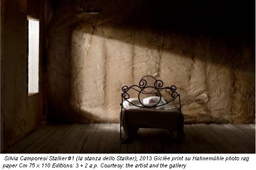 Silvia Camporesi Stalker #1 (la stanza dello Stalker), 2013 Giclée print su Hahnemühle photo rag paper Cm 75 x 110 Editions: 3 + 2 a.p. Courtesy: the artist and the gallery