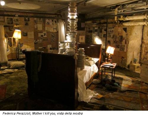 Federica Perazzoli, Mother I kill you, vista della mostra