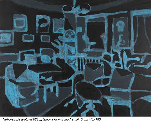 Nebojša Despotović, Salone di mia madre, 2013 cm140x180