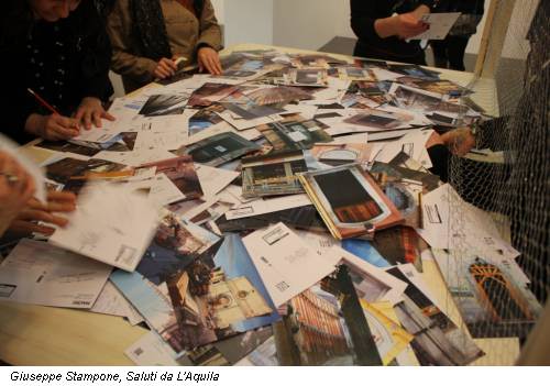 Giuseppe Stampone, Saluti da L'Aquila