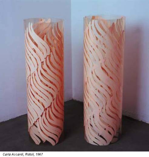 Carla Accardi, Rotoli, 1967