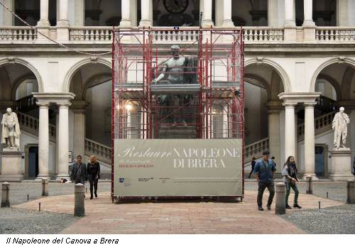 Il Napoleone del Canova a Brera