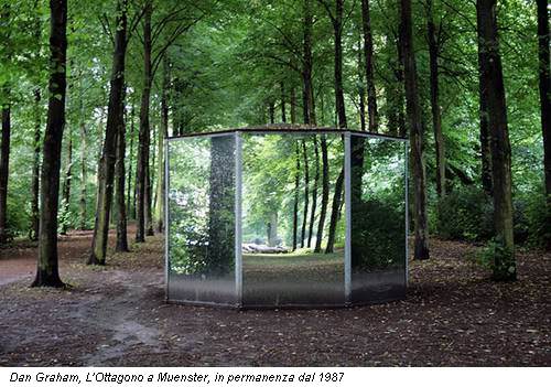 Dan Graham, L'Ottagono a Muenster, in permanenza dal 1987