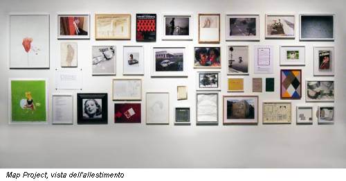Map Project, vista dell'allestimento