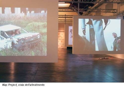 Map Project, vista dell'allestimento