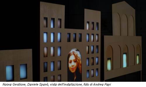 Nuova Gestione, Daniele Spanò, vista dell'installazione, foto di Andrea Papi
