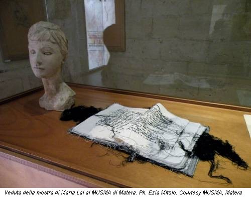 Veduta della mostra di Maria Lai al MUSMA di Matera. Ph. Ezia Mitolo. Courtesy MUSMA, Matera