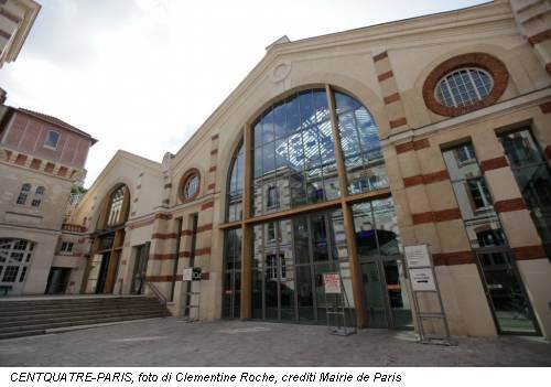 CENTQUATRE-PARIS, foto di Clementine Roche, crediti Mairie de Paris