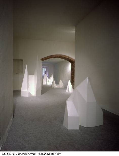 Sol Lewitt, Complex Forms, Tuscia Electa 1997