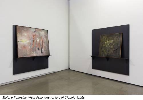 Mafai e Kounellis, vista della mostra, foto di Claudio Abate