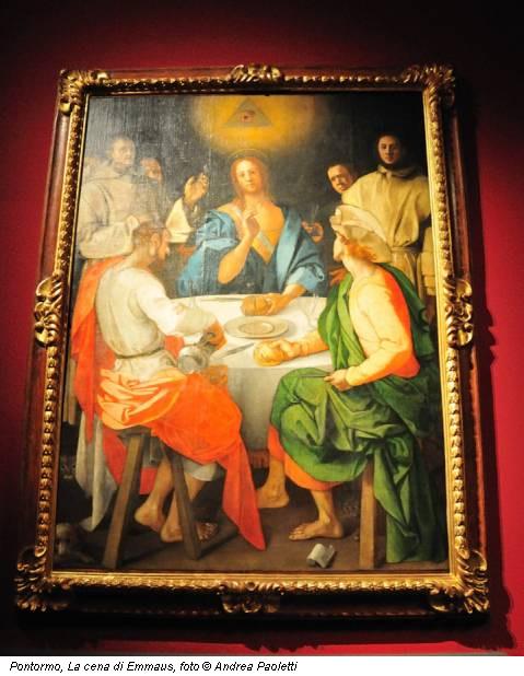 Pontormo, La cena di Emmaus, foto © Andrea Paoletti