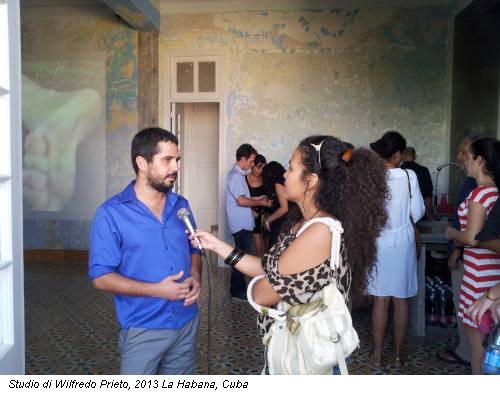 Studio di Wilfredo Prieto, 2013 La Habana, Cuba