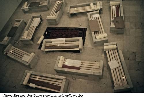 Vittorio Messina. Postbabel e dintorni, vista della mostra