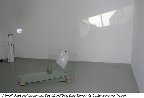 Afterall, Paesaggi involontari. DuediDuediDue, Dino Morra Arte Contemporanea, Napoli