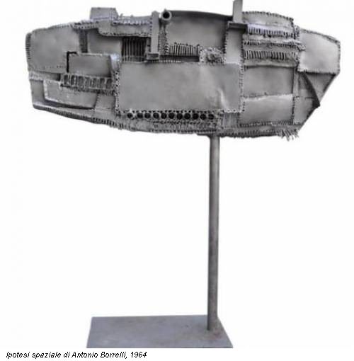 Ipotesi spaziale di Antonio Borrelli, 1964