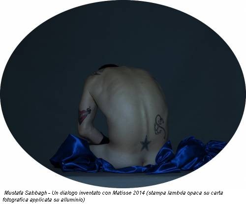Mustafa Sabbagh - Un dialogo inventato con Matisse 2014 (stampa lambda opaca su carta fotografica applicata su alluminio)