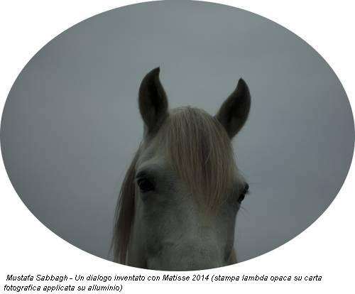 Mustafa Sabbagh - Un dialogo inventato con Matisse 2014 (stampa lambda opaca su carta fotografica applicata su alluminio)