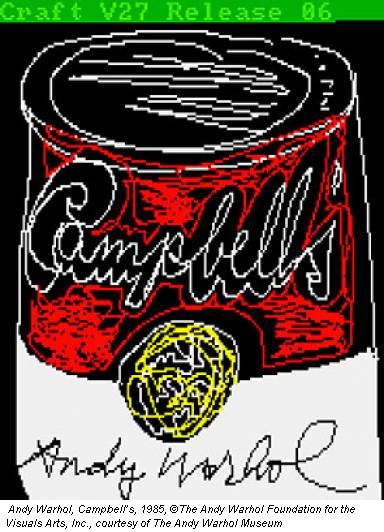 Andy Warhol, Campbell’s, 1985, &copy;The Andy Warhol Foundation for the Visuals Arts, Inc., courtesy of The Andy Warhol Museum