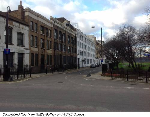 Copperfield Road con Matt's Gallery and ACME Studios