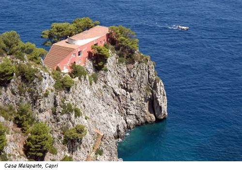 Casa Malaparte, Capri