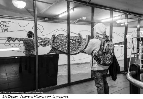 Zio Ziegler, Venere di Milano, work in progress