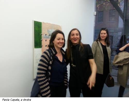 Paola Capata, a destra