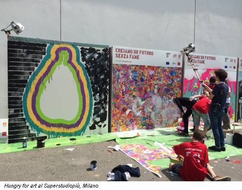 Hungry for art al Superstudiopiù, Milano