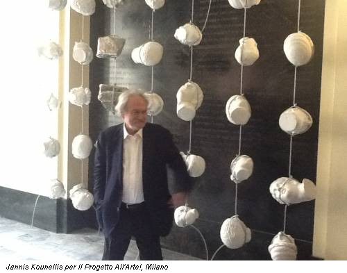 Jannis Kounellis per il Progetto All'Arte!, Milano