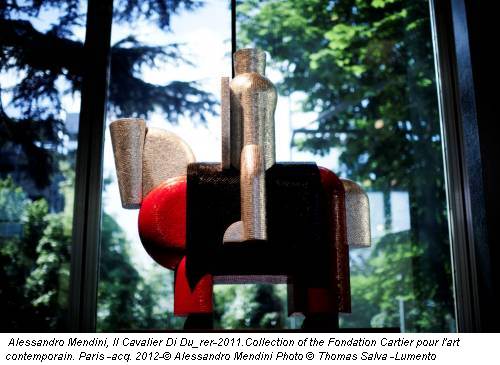 Alessandro Mendini, Il Cavalier Di Du_rer-2011.Collection of the Fondation Cartier pour l'art contemporain. Paris -acq. 2012-© Alessandro Mendini Photo © Thomas Salva -Lumento