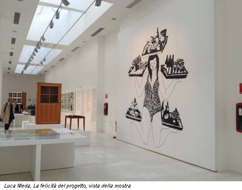 Luca Meda, La felicità del progetto, vista della mostra